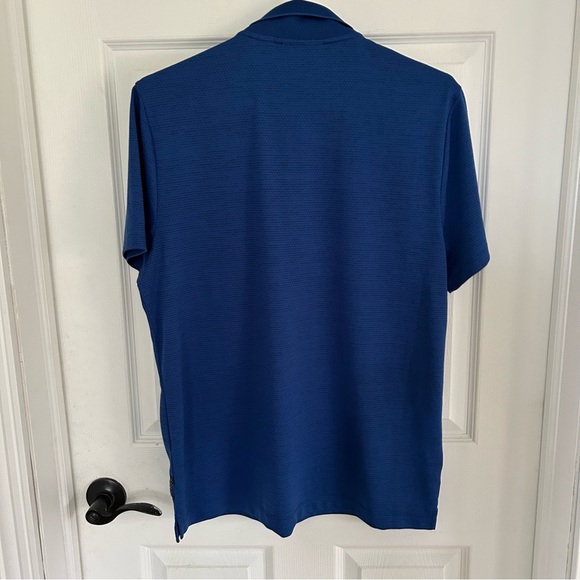 Perry Ellis Men's Blue Polo Shirt size M - Picture 6 of 7